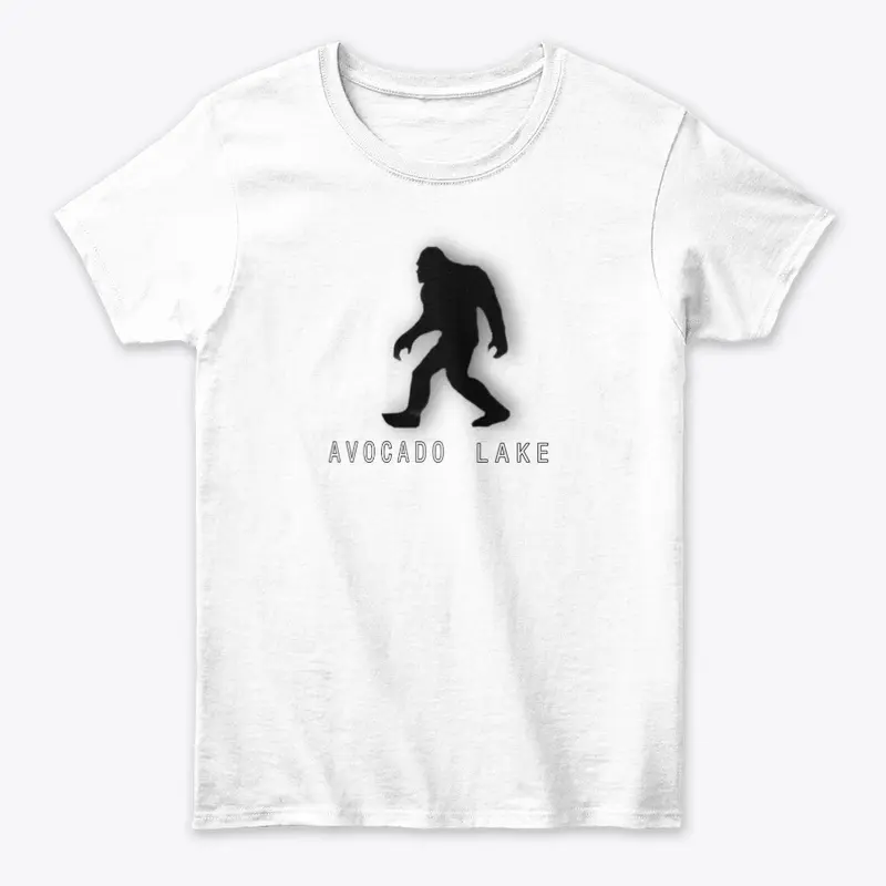 Women/Men Avocado Lake Bigfoot Shirt