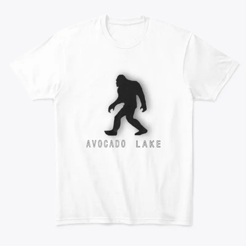 Women/Men Avocado Lake Bigfoot Shirt