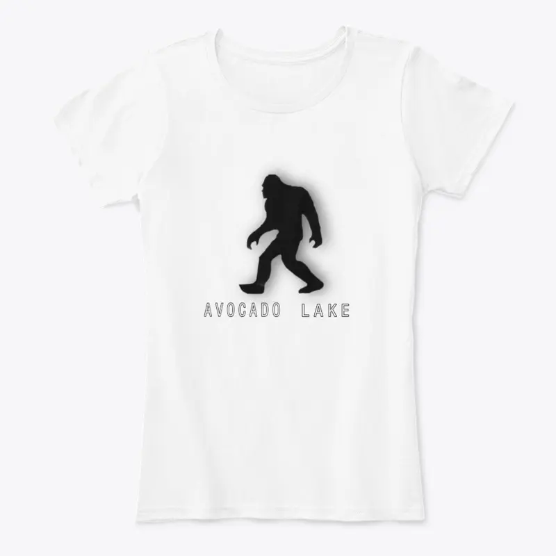 Women/Men Avocado Lake Bigfoot Shirt